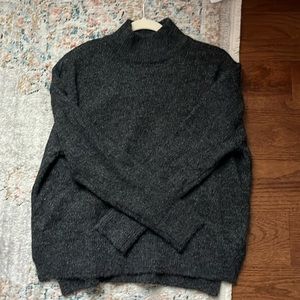 Charcoal Gray Wool Sweater